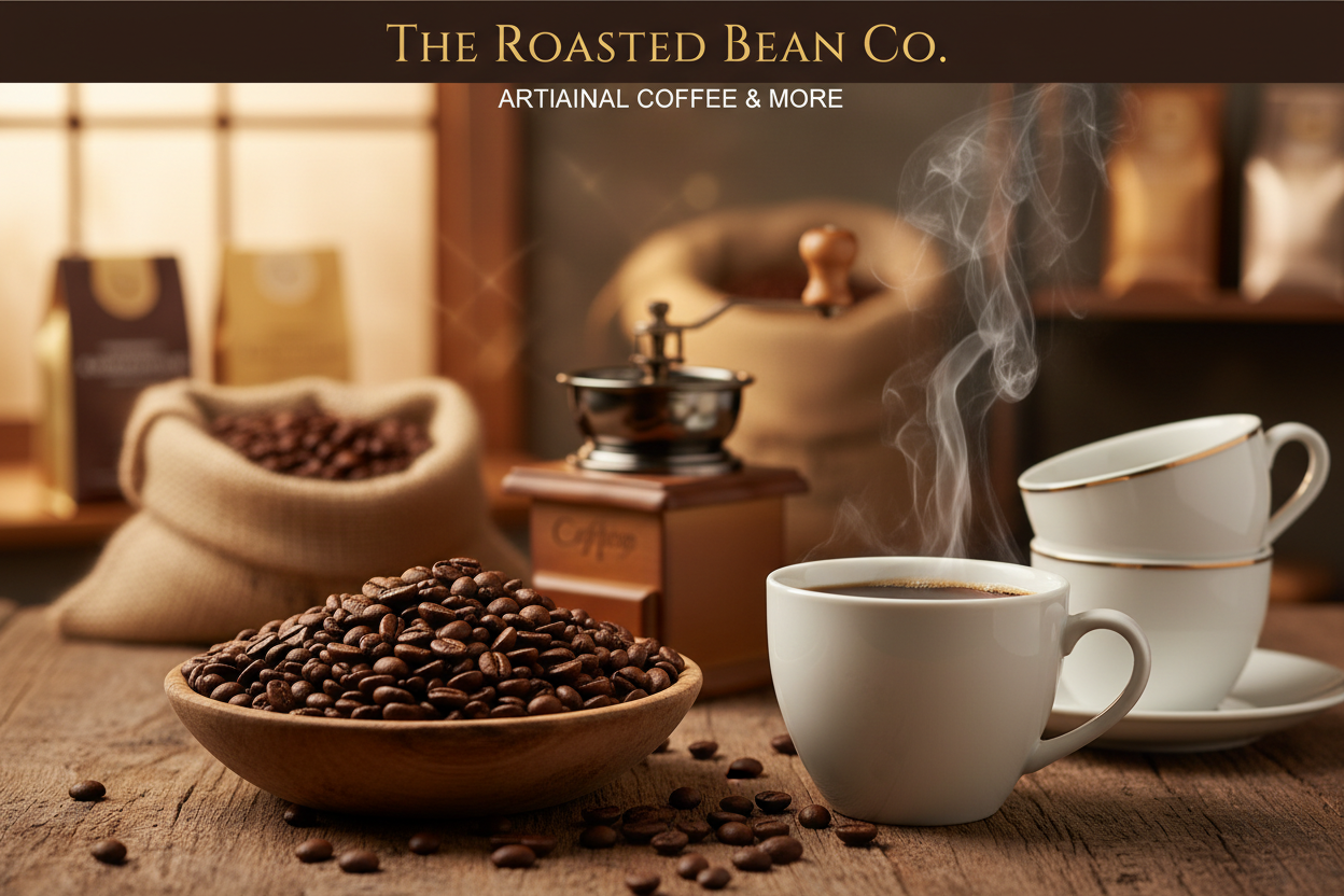Koffiebonen banner
